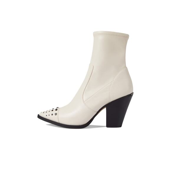 Michael Kors Women's Dover Heeled Bootie Light Cream, US 7 - Picture 1 of 5